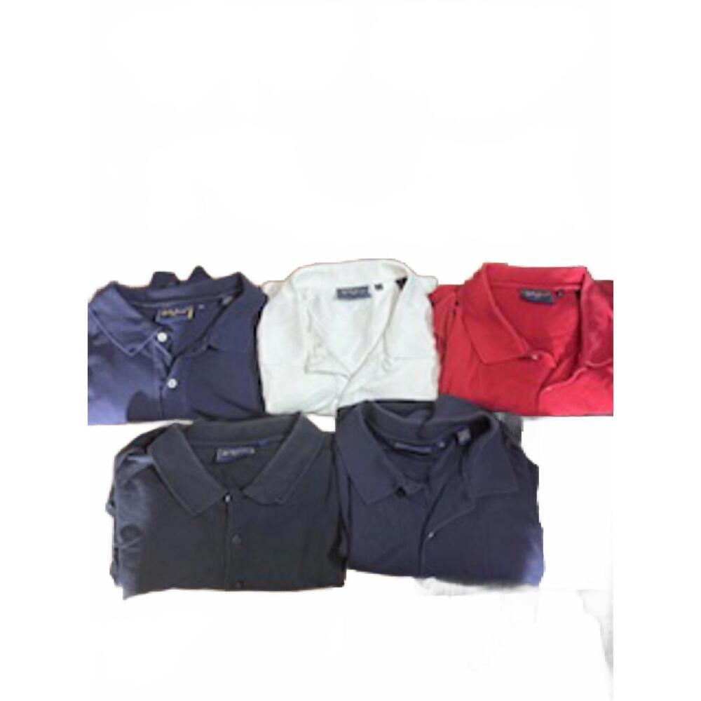 Bobby Jones Players‎ Men's Classic Golf Polo Shirts - Pack of 5 2XL XXL